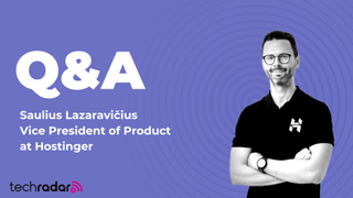 q and a image with Saulius Lazaravičius, Vice President of Product at Hostinger