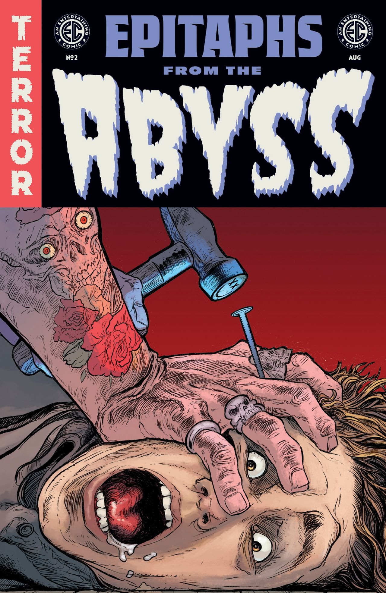 Covers for Epitaphs from the Abyss #1 and #2