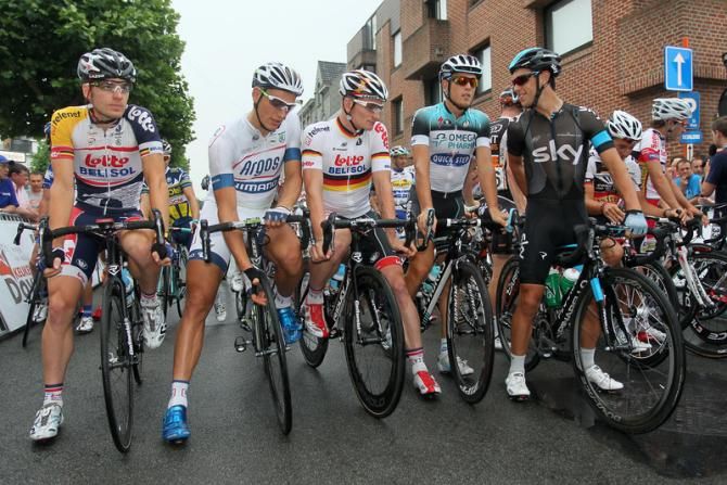Some of the big names on the start line in Roeselare