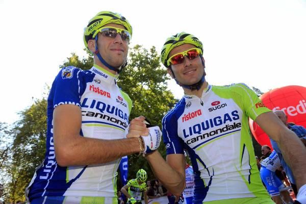 Nibali and Basso say goodbye
