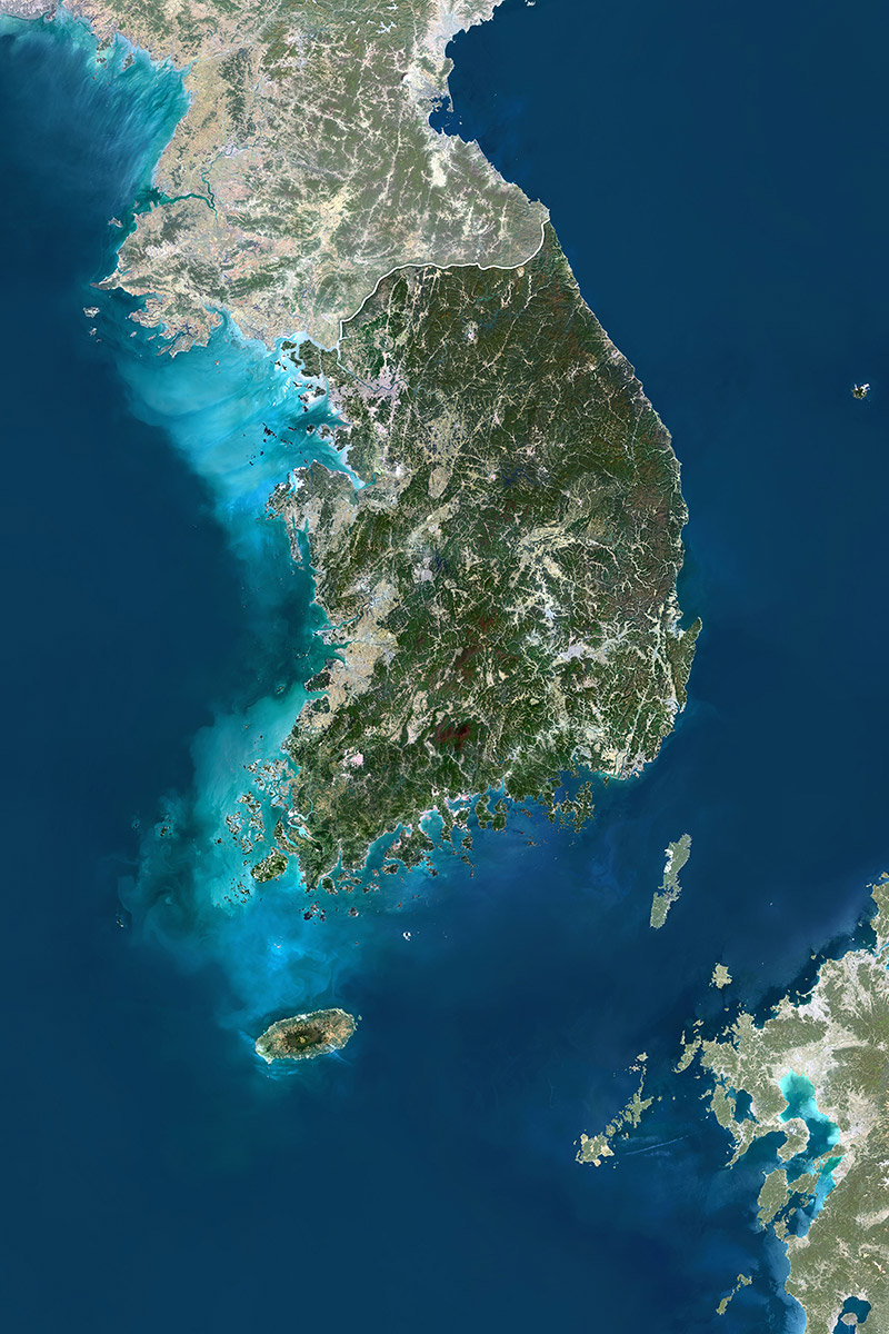 In Photos: South Korea from Above | Live Science