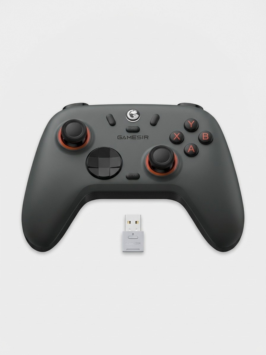 A GameSir Nova Lite 2 Wireless controller in grey
