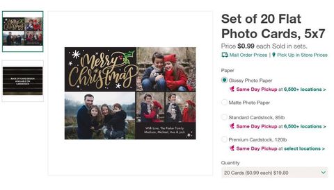 cardstock prints walgreens