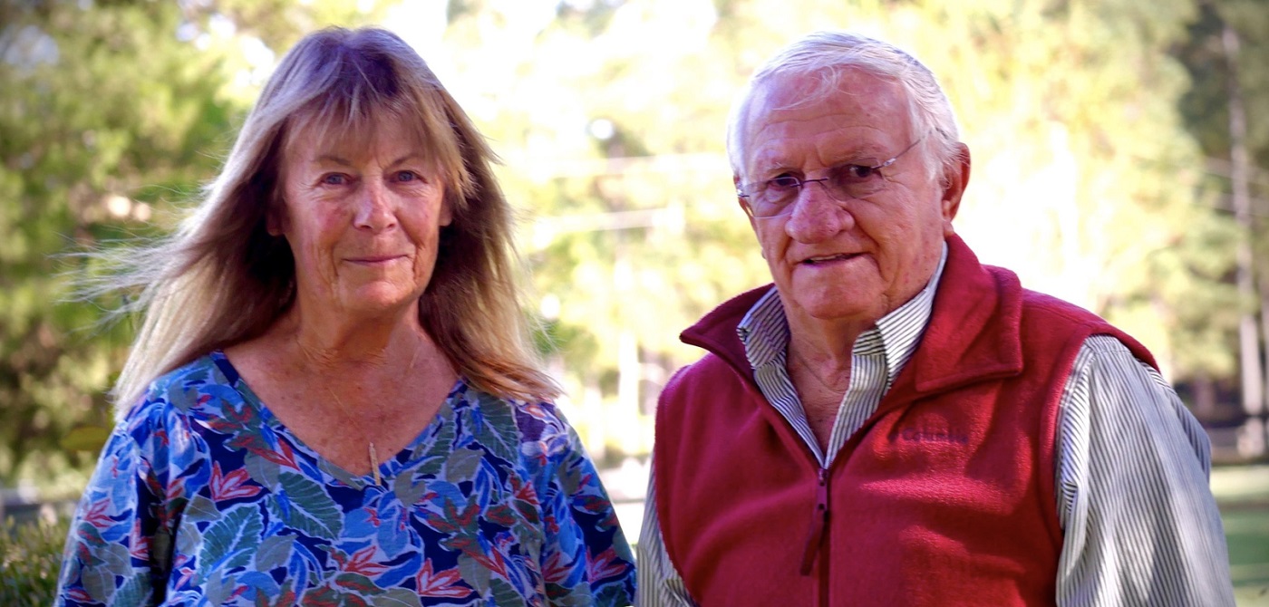 Bob and Alex Russell - owners of Idle Hour Farm