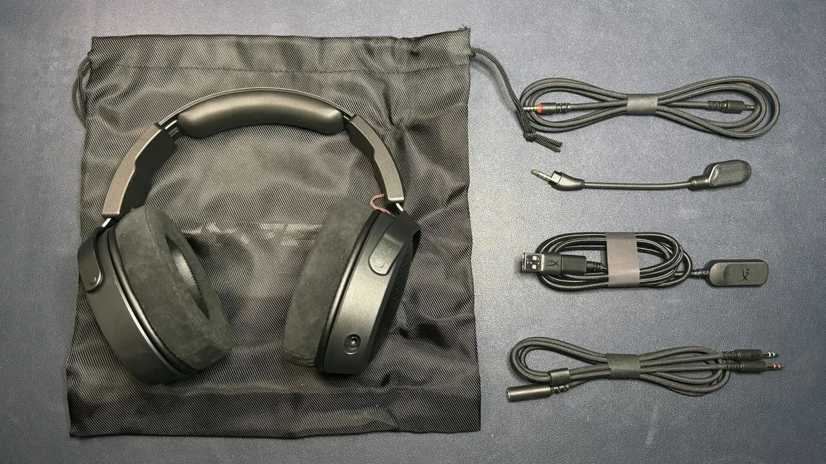 Комплект съемных кабелей и переходников для HyperX Cloud Alpha Air