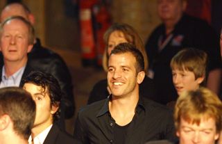 Rafael van de Vaart watches the World Dates Championship at London's Alexandra Palace in January 2012.