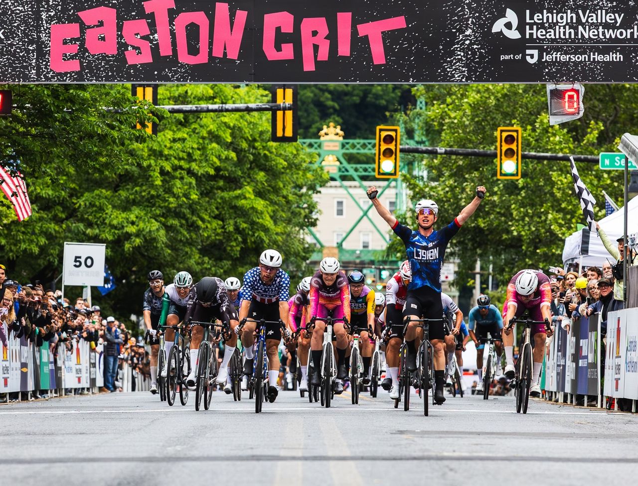 Jim Brown (L39ION of Los Angeles) uses late move to win Easton Criterium