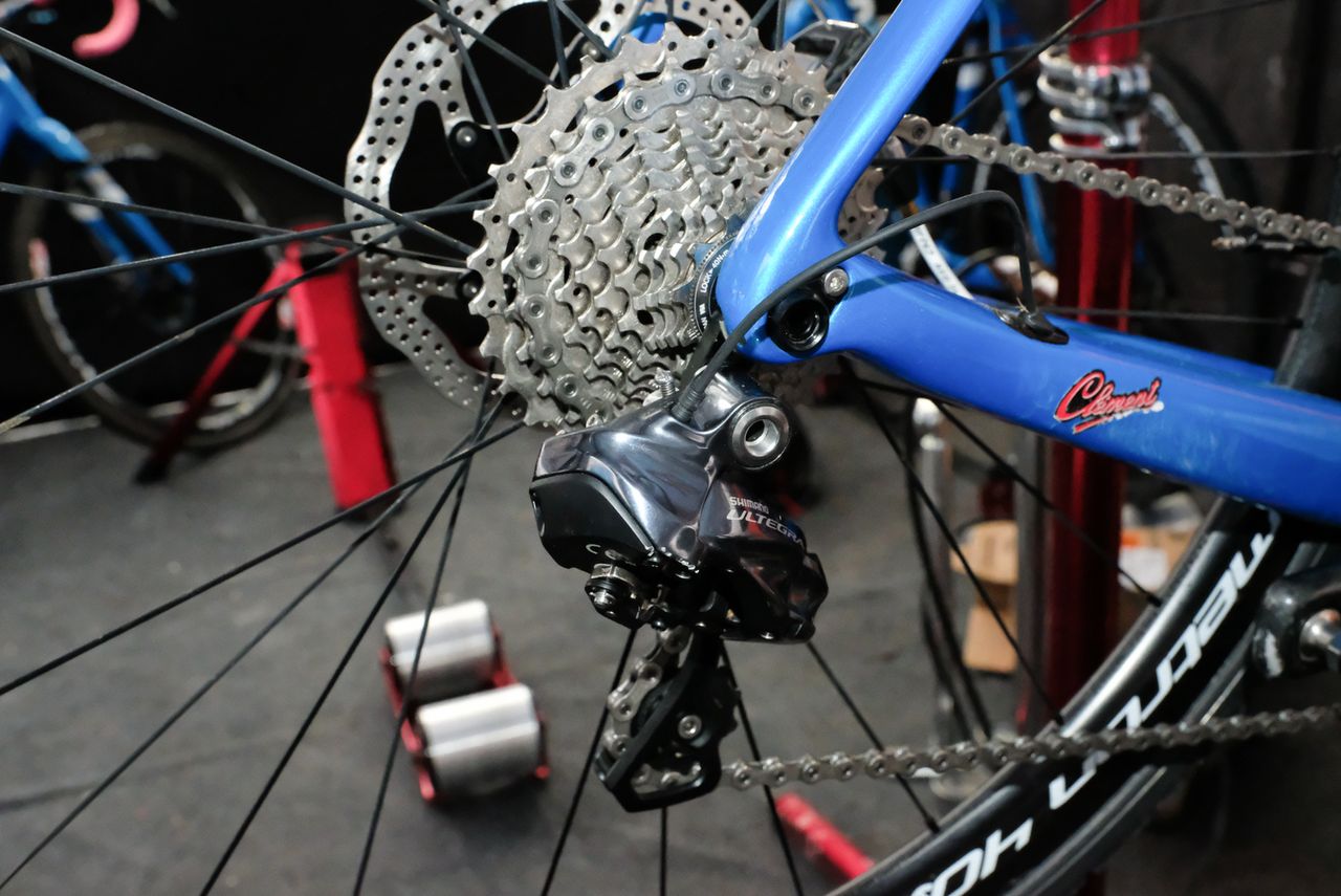 Driscoll uses Shimano Ultegra Di2