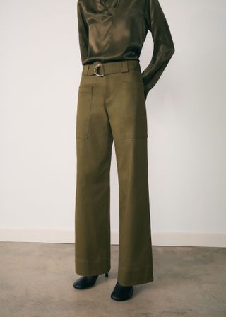 Belt Cargo Trousers