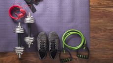 Layout of fitness equipment