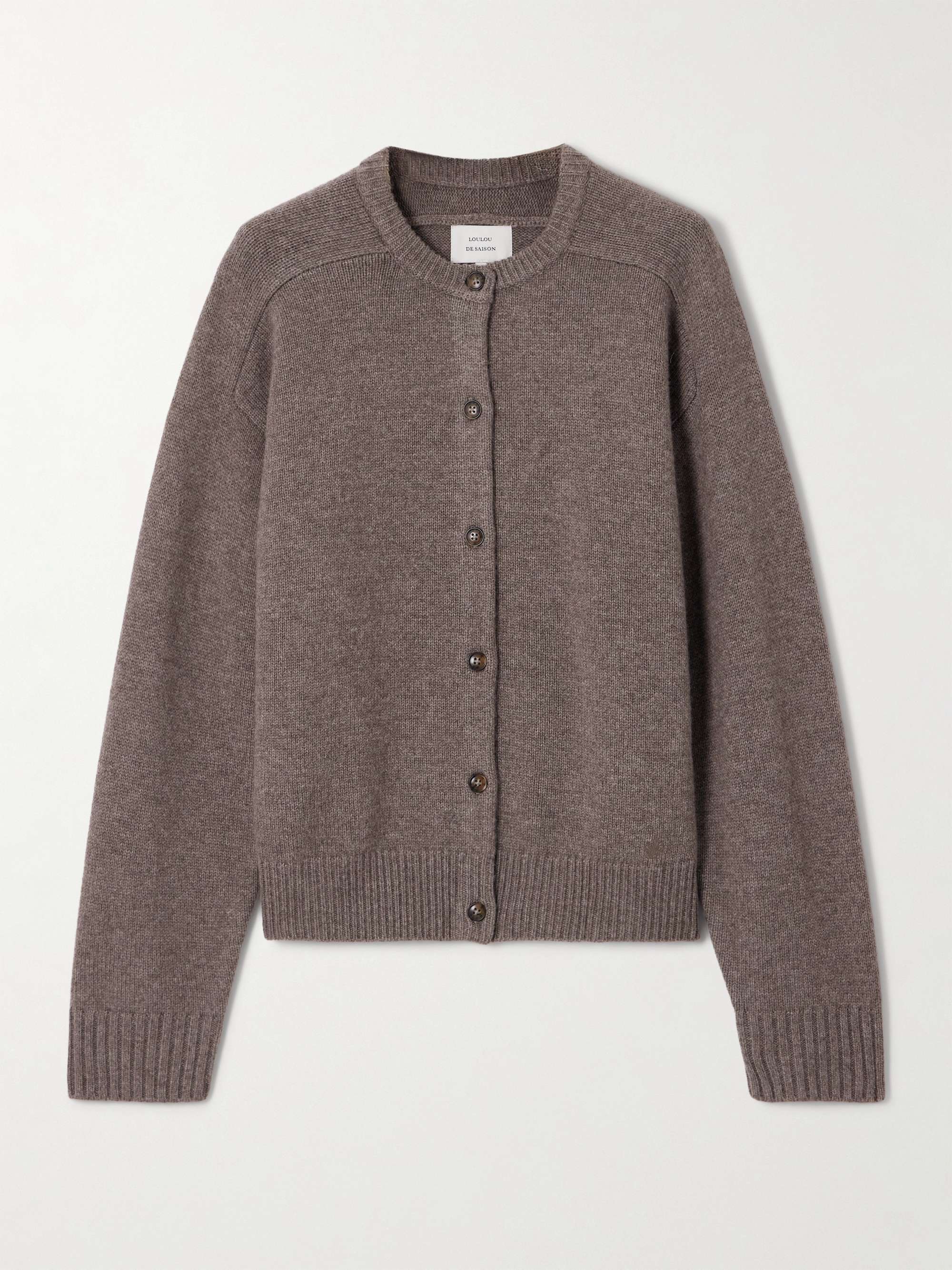 Aidar Merino Wool and Cashmere-Blend Cardigan