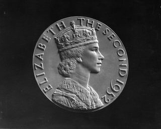 Queen Elizabeth's coronation medal