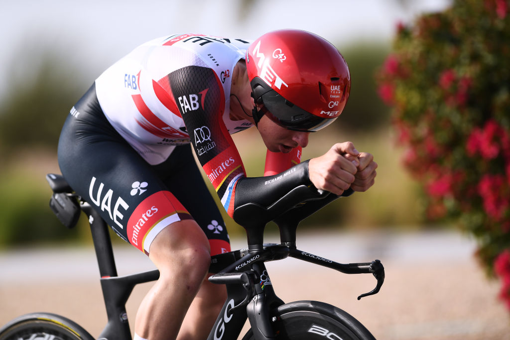 Tadej Pogacar on track at UAE Tour after impressive time trial ...