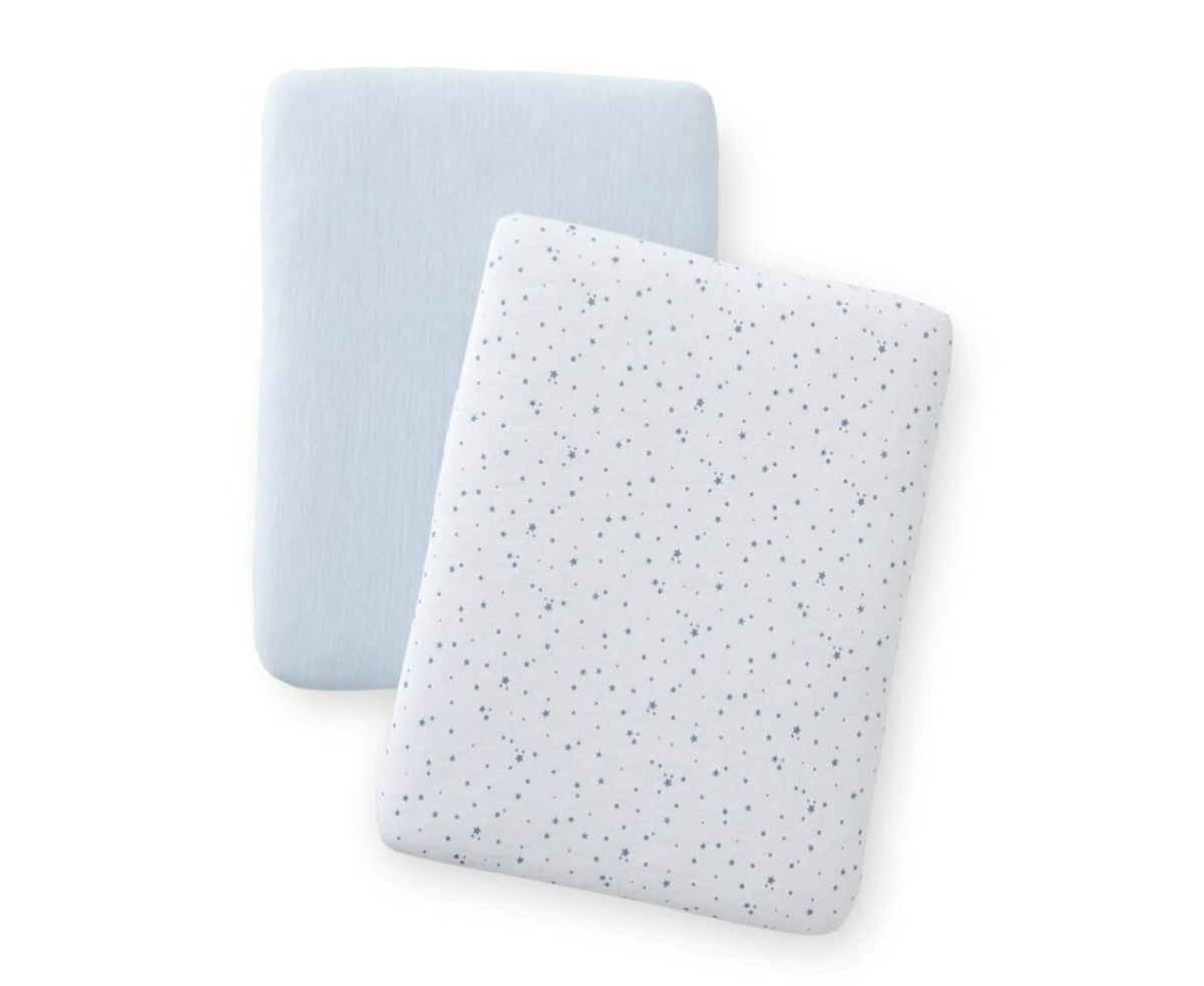 starry fitted sheet