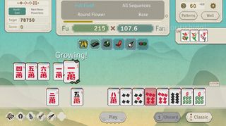 A game of Mahjong