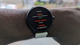 Extended mode on the Fossil Gen 6 Wellness Edition
