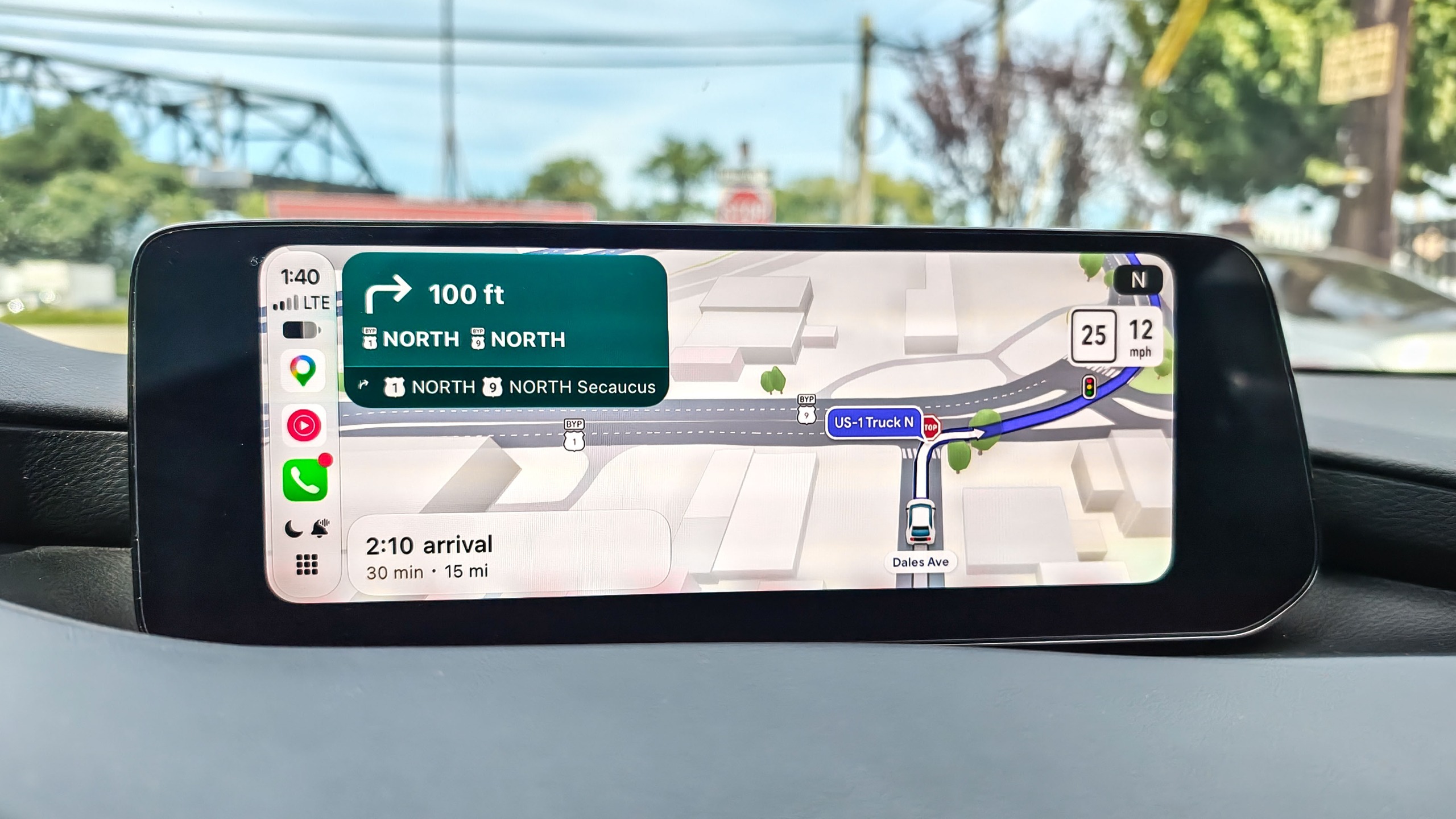 Google Maps Immersive Navigation.