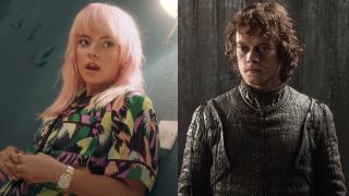 Lily Allen in Lost My Mind music video and Alfie Allen on Game of Thrones.