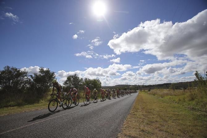 Elder statesman Lex Nederlof (Veneziano Blefari Cycling Team) is enjoying his time in Australia