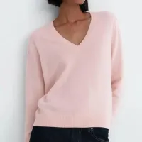 Uniqlo 100% Cashmere V-Neck Sweater: £89.90 £79.90 | Uniqlo