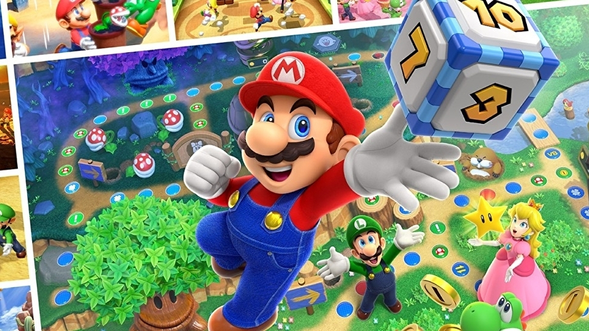 A screenshot from Mario Party Superstars on Nintendo Switch