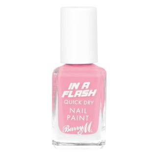 Barry M In a Flash Quick Dry Nail Paint, Shade Breezy Blush 