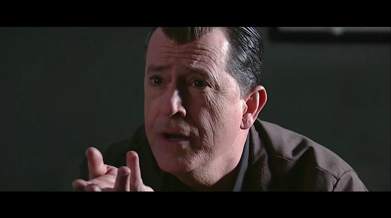 Stephen Colbert stars in The Usual Suspects, Trump edition