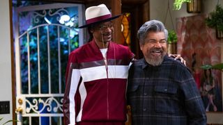 Snoop Dogg and George Lopez in Lopez vs Lopez