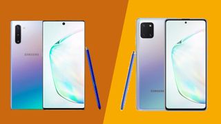 Samsung Galaxy Note 10 Vs Galaxy Note 10 Lite Premium Or Affordable Stylus Phone Techradar