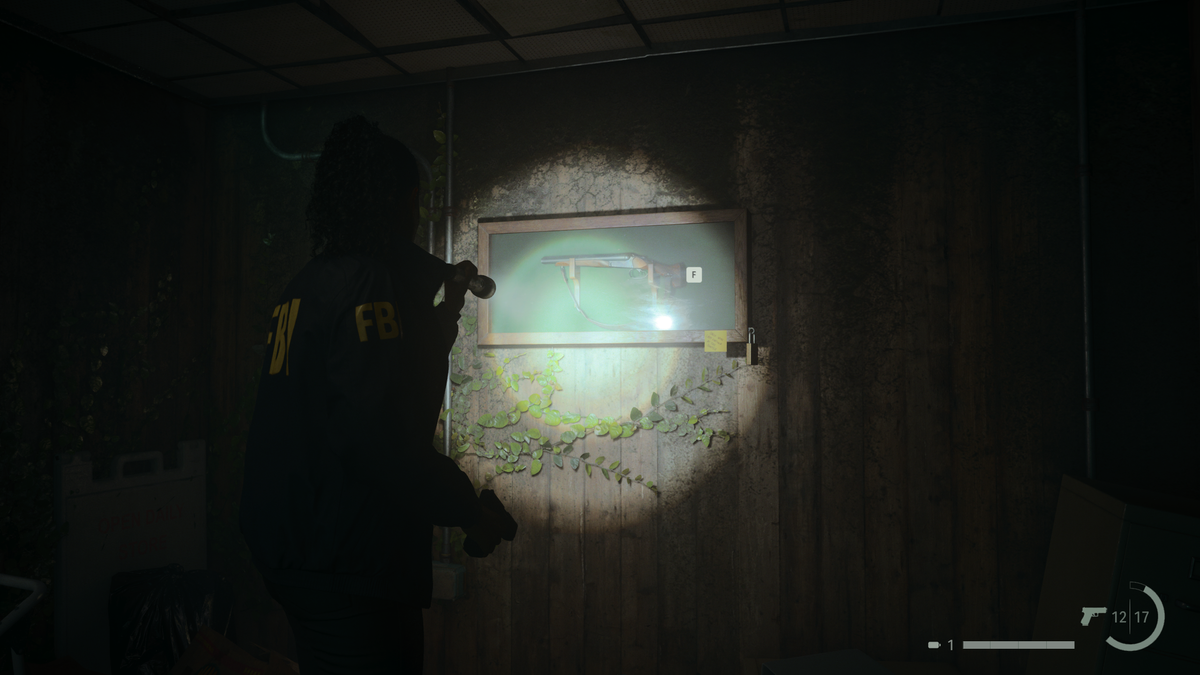 Alan Wake 2 shotgun combination