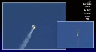 Blue Origin In-Flight Escape Test