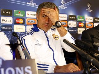 Mourinho in a Real Madrid press conference