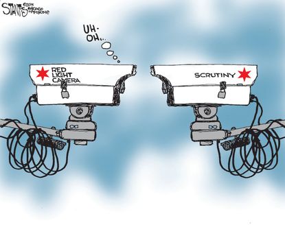 Editorial cartoon U.S. spying