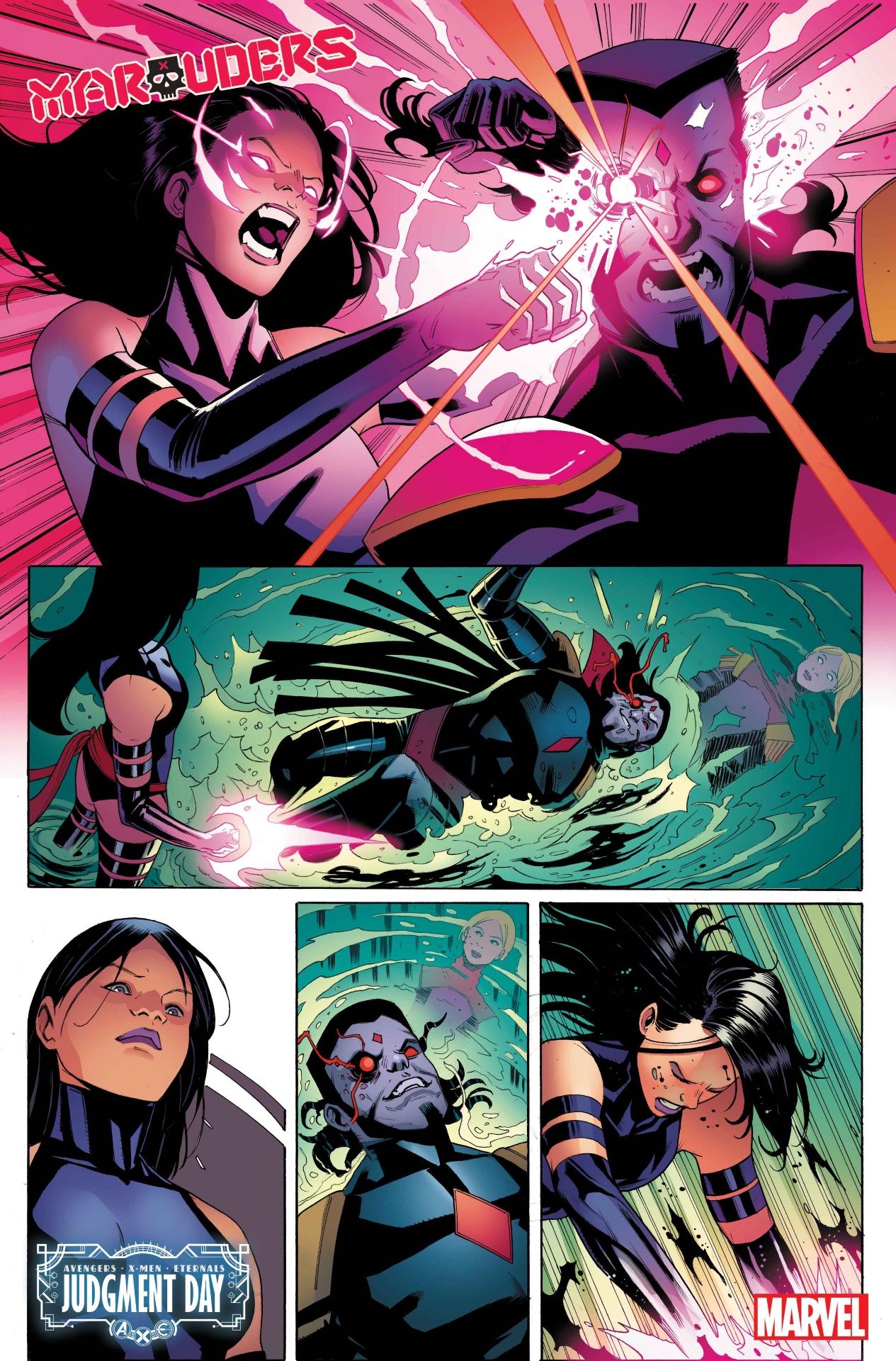 Marauders #6 page