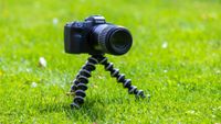 Mini tripod inverted centre column close to the ground