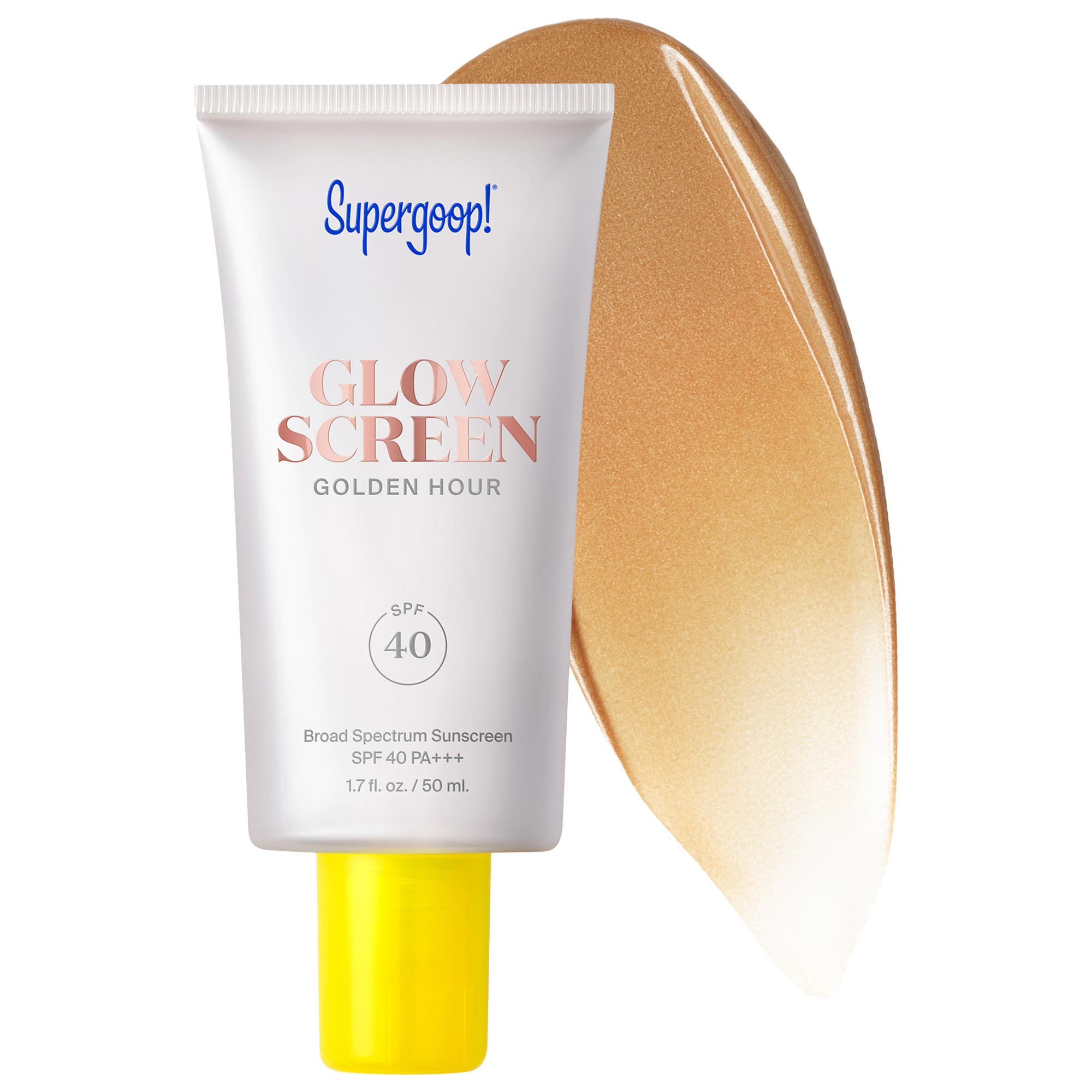 Glowscreen Spf 40 Sunscreen With Hyaluronic Acid + Niacinamide - Golden Hour