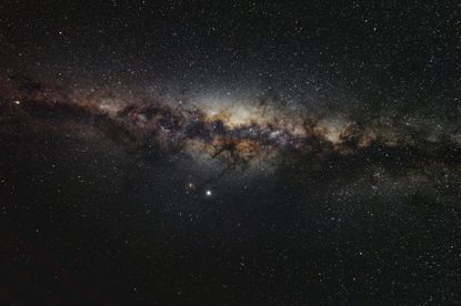 The Milky Way galaxy may be larger than originally thought. 