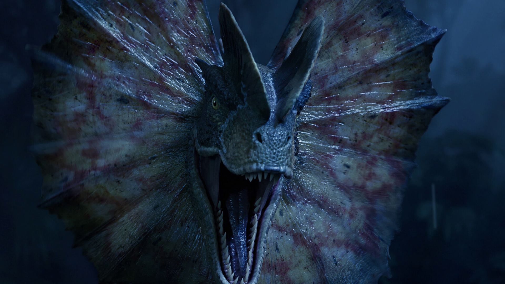 Jurassic Park: Survival screenshot showing a dinosaur roaring