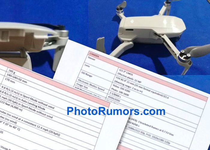 DJI Mavic Mini to be announced soon under the name &#039;ARYA&#039;