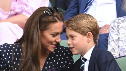 Prince George and Kate Middleton 