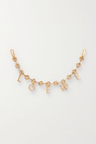 Donut Gold-Tone Chain Strap