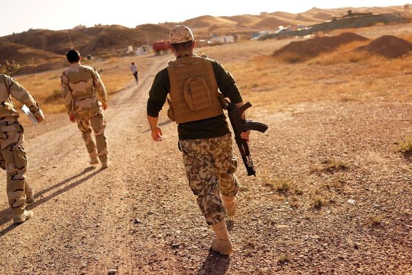 Kurdish soldiers