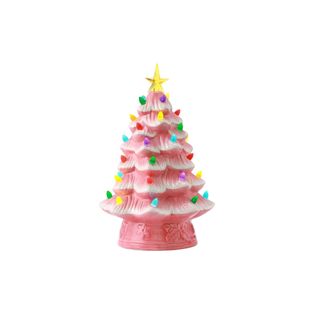 Mr. Christmas Nostalgic Ceramic Tree in pink