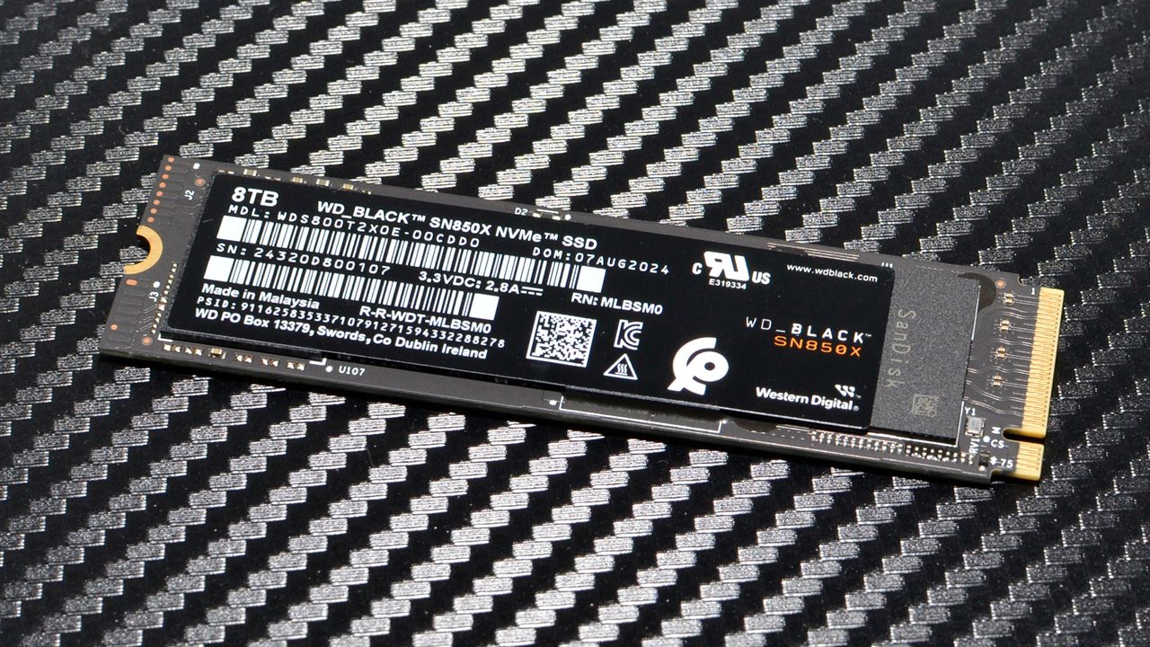 WD Black SN850X 8TB SSD review: The no-compromise 8TB champion