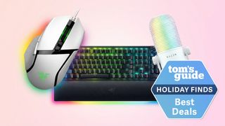 Razer mouse, keyboard, and USB mic