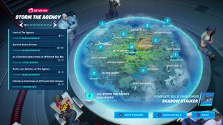 Fortnite Storm The Agency challenges