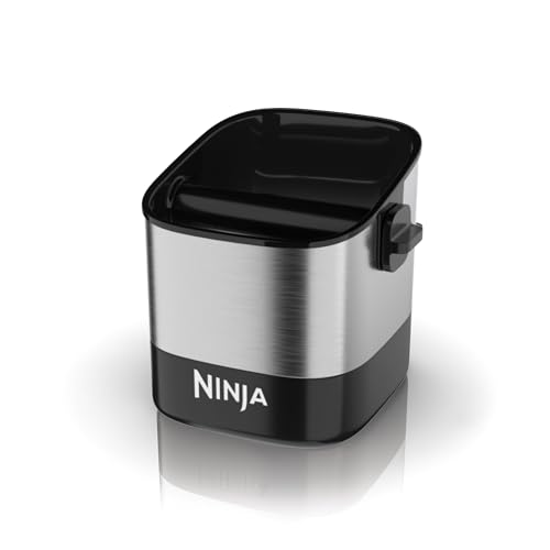 Ninja Luxe Caf&amp;eacute; Knock Box, Holds 10 Double Shot Pucks, Xskknockbox
