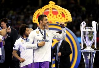 Cristiano Ronaldo won four Champions League trophies while at Real Madrid