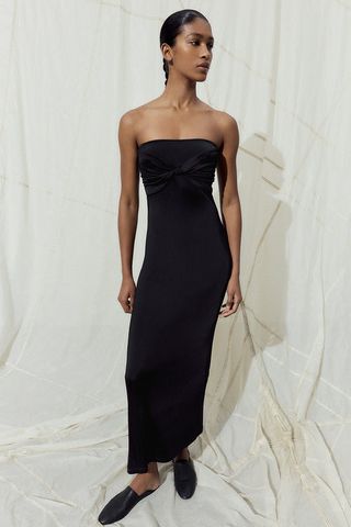 Cate Bandeau Dress Black