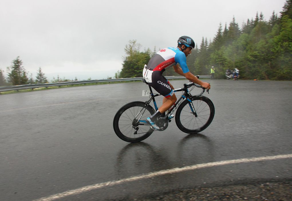 James Piccoli (Canada) climbs Mont-Megantic to win stage 2 at Tour de Beauce